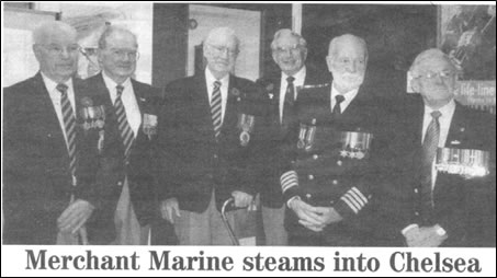 Merchant Navy steams into Chelsea