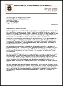 A Message of Appreciation to Her Honour Vaughn Solomon Schofield From the President and CEO, MNCTP - page 1