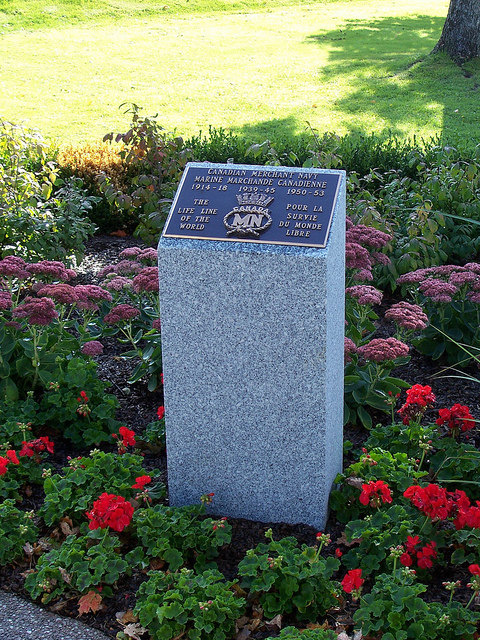 Collingwood Ontario Cenotaph Merchant Navy Memorial